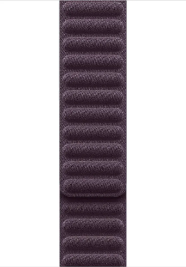 Apple Cinturino a maglie magnetico viola mora (46 mm) - S/M
