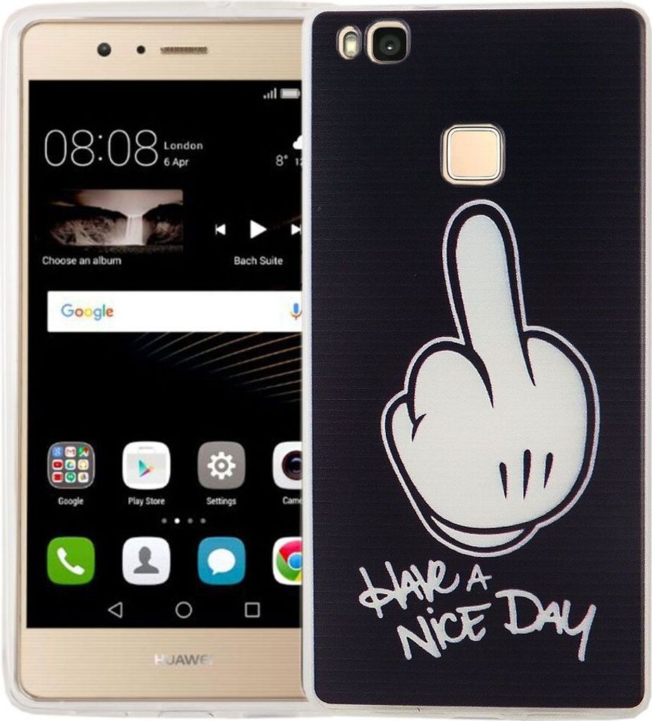 Handy Hülle für Huawei P9 Lite Cover Case Schutz Tasche Produktbild 