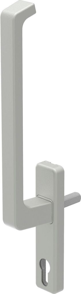 GU HS Drehgriff DIRIGENT 180° innen Rosette mit PZ silber Produktbild 