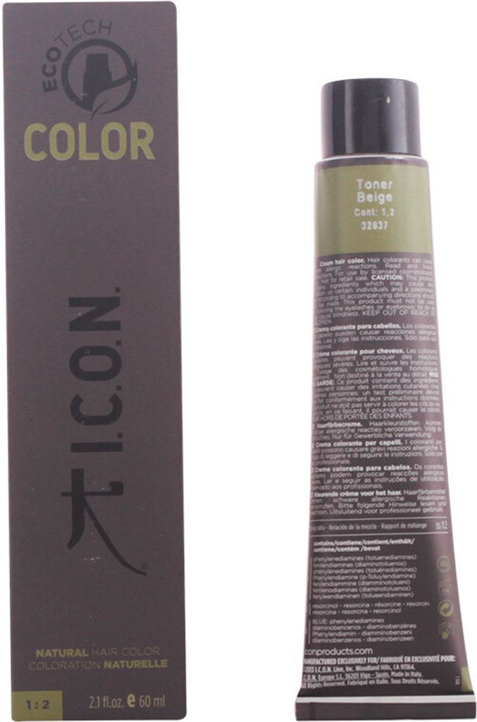 Icon Ecotech Farbtoner Beige 60ml