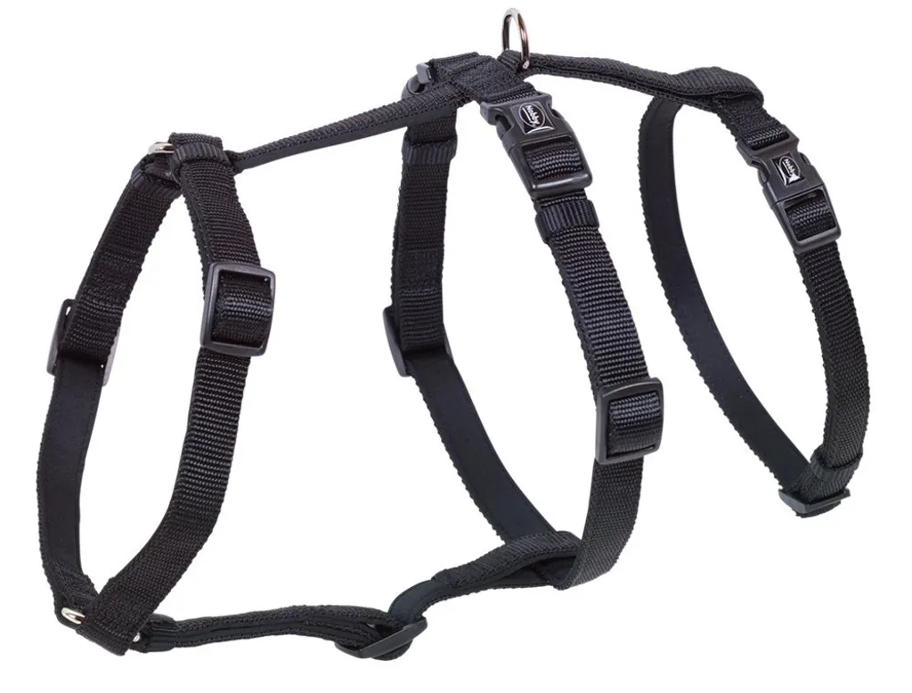 Nobby Harnais de Sécurité Turva Noir pour Chien - Taille L 50-75 cm