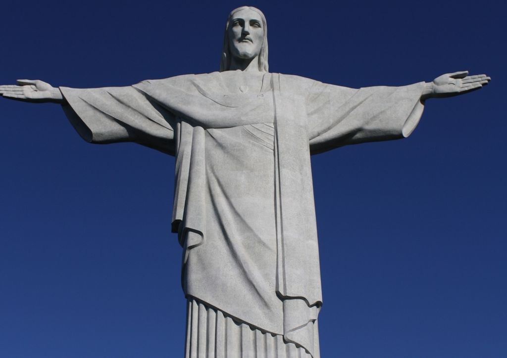 hansepuzzle 60478 - Cristo Redentor Puzzle, 260 Teile, Religion, 41,0 x 28,0cm mit hochwertiger Aufbewahrung, Kartonbox & Beutel