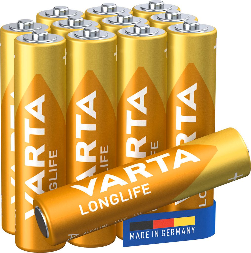 Varta BV-LL 12 AAA, Jednorazowa bateria, AAA, Alkaliczny, Zdjęcie produktu 