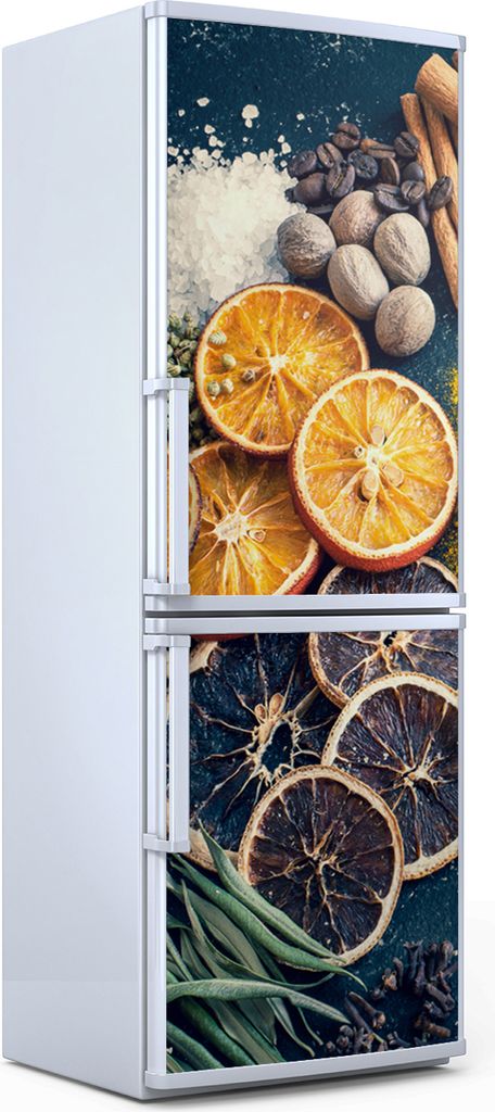 Magnete Dekorative - 70 cm x 190 cm - Küche - Magnetmatte Kühlschrankmagnete - Gewürze Gemüse