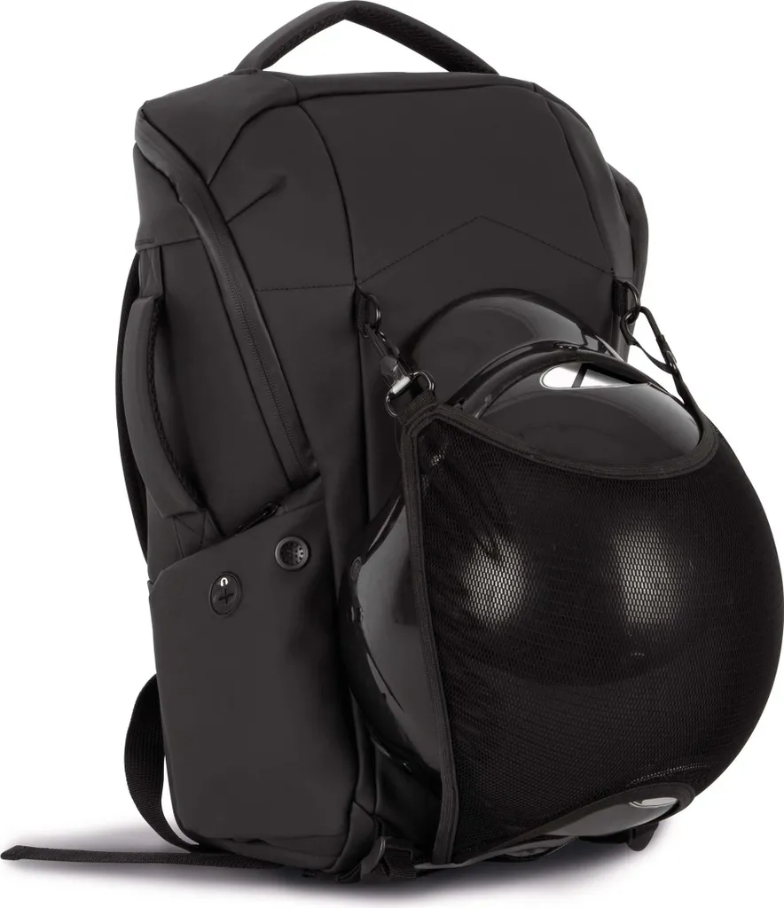 Finis les vols de casque ! Sacoche Kimood antivol et étanche 20L