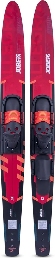 Ski nautique Allegre Jobe rouge 170 cm pour départs faciles et stables