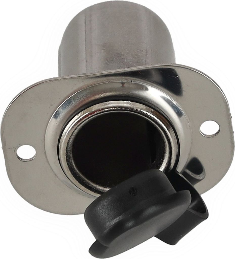 12V Steckdose Wohnmobil Caravan Boot Marine Auto Edelstahl Buchse Zigarettenanzünder wasserdicht verschließbar