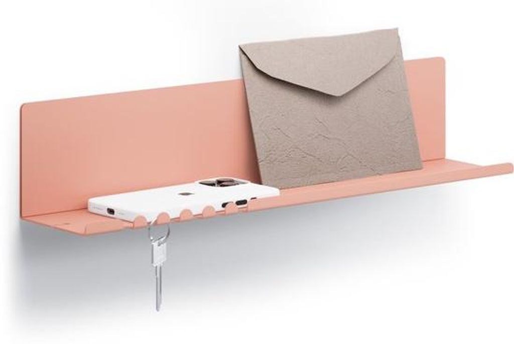 Kabelhalterung für Wand aus rohgeschweißtem Stahl mit 5 Spitzen und Kabelaufnahme. Schlüsselbox und Briefkasten für Haustor, Küche und Büroau...
