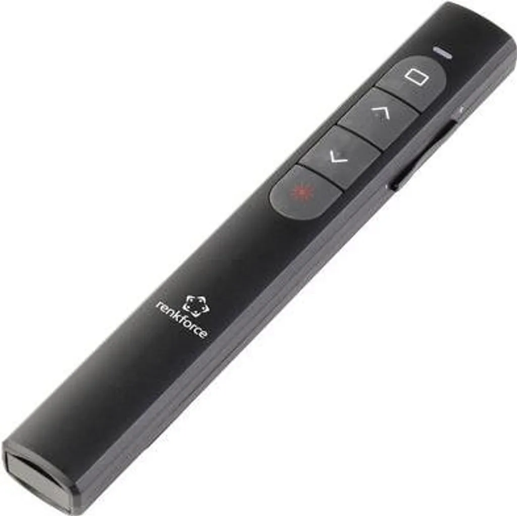 Presenter Wireless Renkforce RF-5253052 con Laser Rosso - USB 2.4GHz