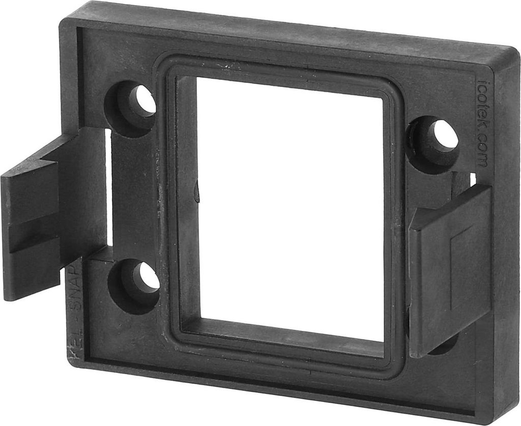 icotek Aufschnapprahmen KEL08 zur schnellen Montage für Kabeleinführungsleiste 72,8 x 58,0 x 17,0mm Montageausschnitt