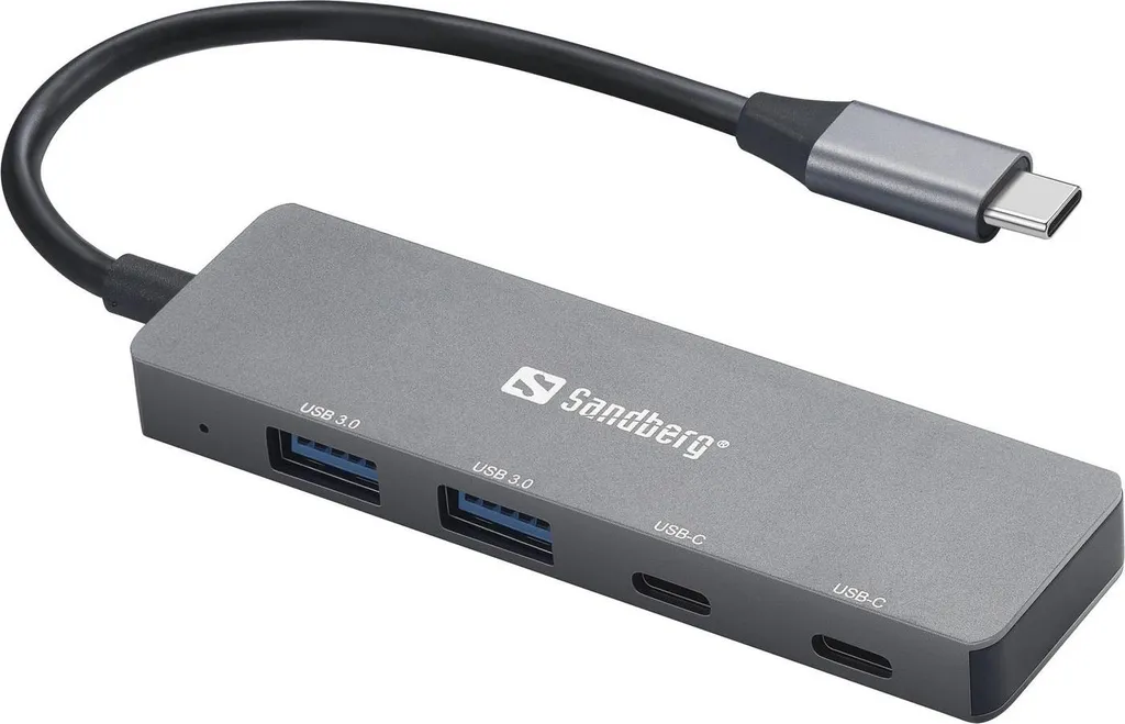 Plus assez de ports ? Hub USB-C avec 2x USB-A et 2x USB-C Solution Complète