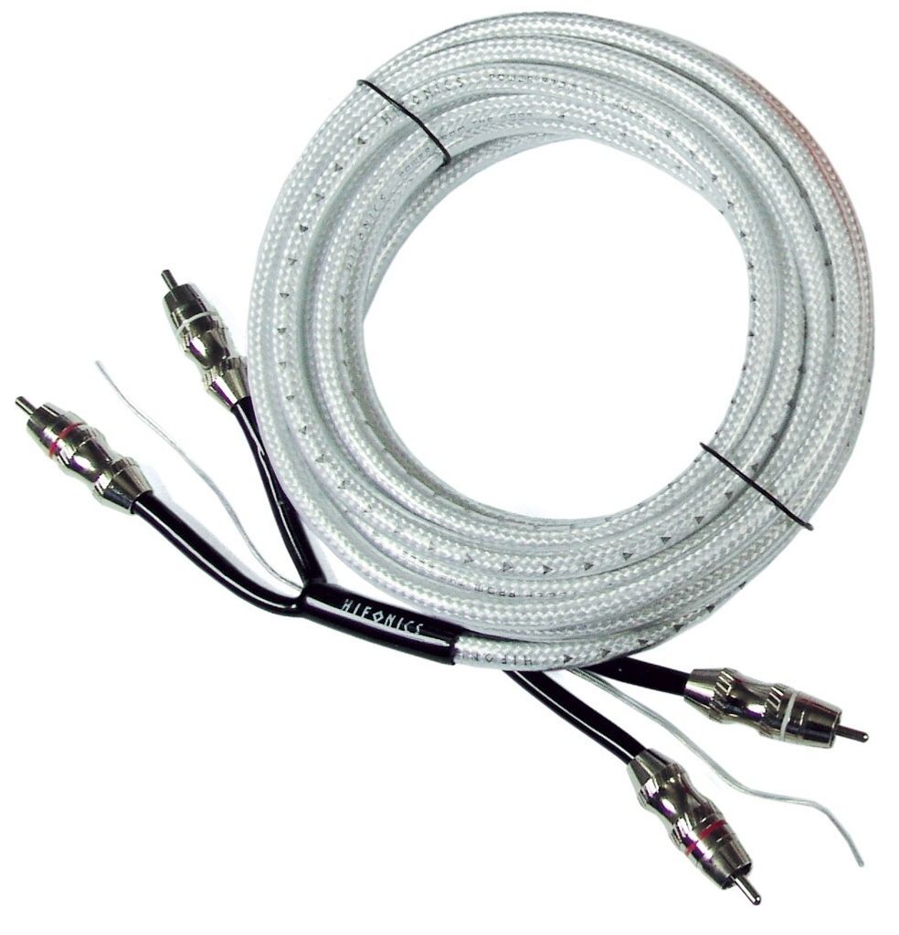 Hifonics Premium RCA-kabel (tulpkabel) Hf-5Rca, 5 meter Productafbeelding 