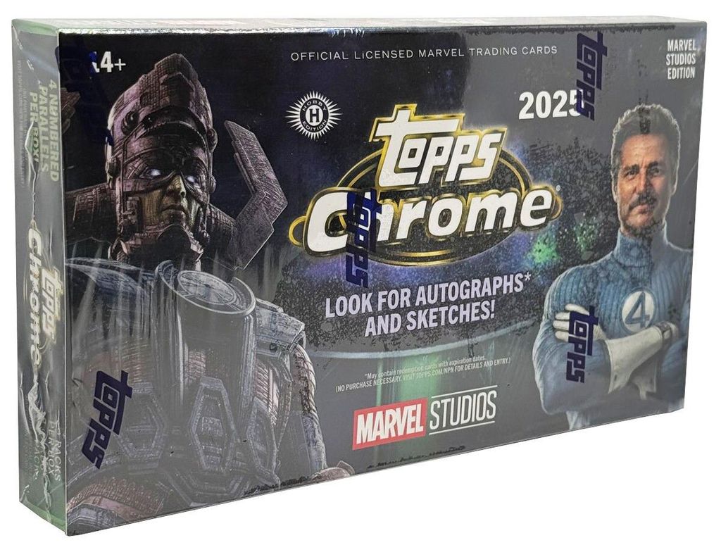 Topps Chrome Marvel Studios 2025 - 1 Hobby Box Produktbild 