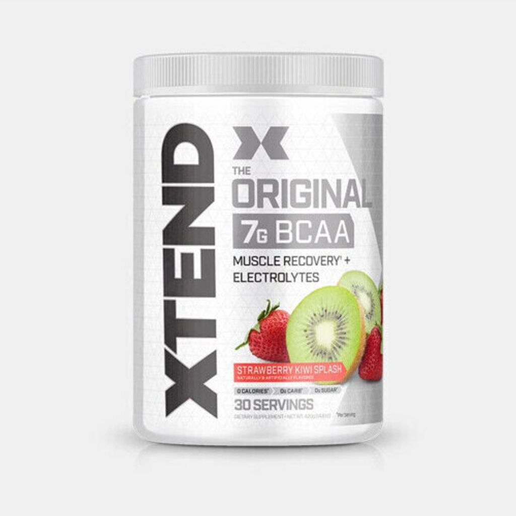 Scivation XTEND Original BCAA 423-456 g strawberry kiwi splash / BCAA  / Meistverkauftes BCAA-Pulver, angereichert mit einer Mischung aus Elektrolyten und Citrullin