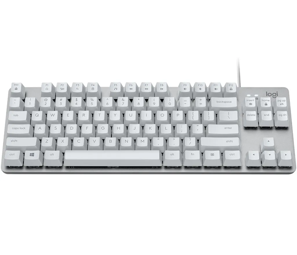 Logitech K835 TKL Clavier Mécanique - Switchs Précis et Châssis Aluminium