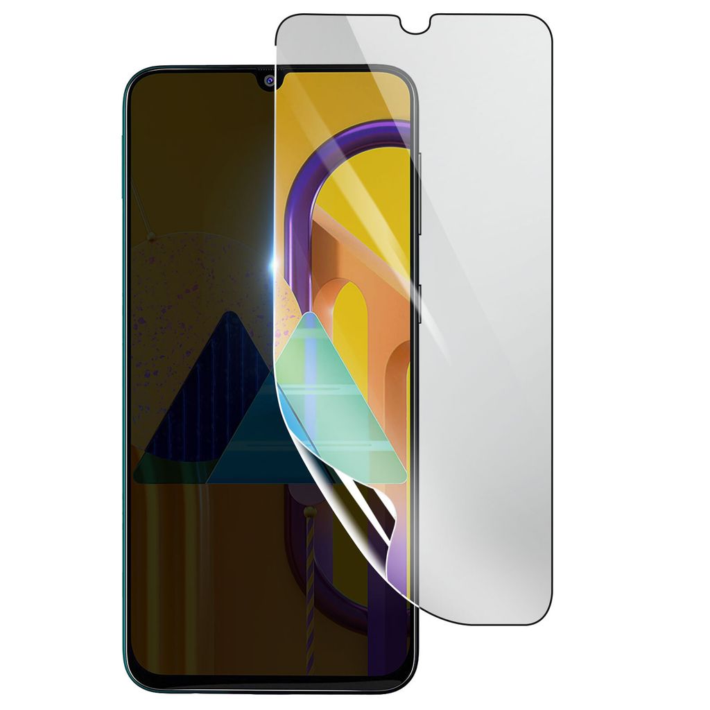 3mk, Stoß- und kratzfester Hydrogel Bildschirmschutz für Samsung Galaxy M30s, Transparent