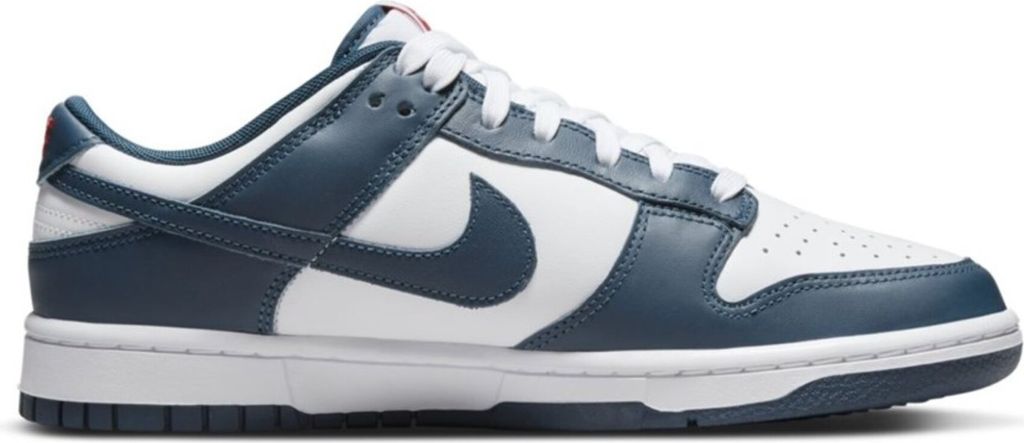 Nike Dunk Low Retro - Herren Sneakers Schuhe Leder Blau-Weiß DD1391-400 , EU 42.5 US 9