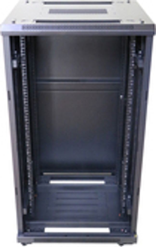 Extralink Rackmount skriňa 22U 600x600 čierna stojaca Obrázok produktu 