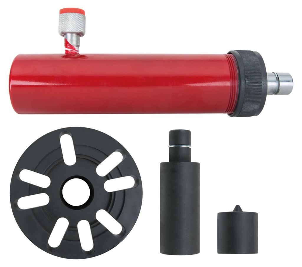 KS Tools Universal-Riemenscheiben-Abzieher-Satz mit Hydraulik-Zylinder, 4-tlg