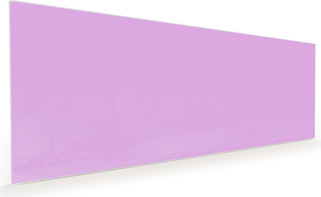 Küchenrückwand Spritzschutz Glas mit Motiv Violetter Hintergrund II 40 x 40 cm