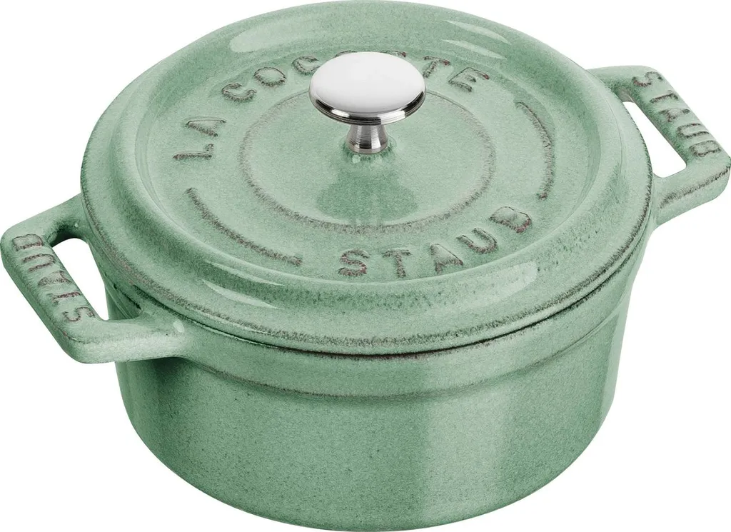 STAUB MINI COCOTTE Mini Cast Iron Pot Round 250 ml Mint