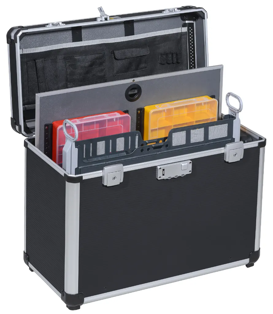 Valise Aluminium AluPlus 50-2 : Finis les Outils Perdus ou Endommagés