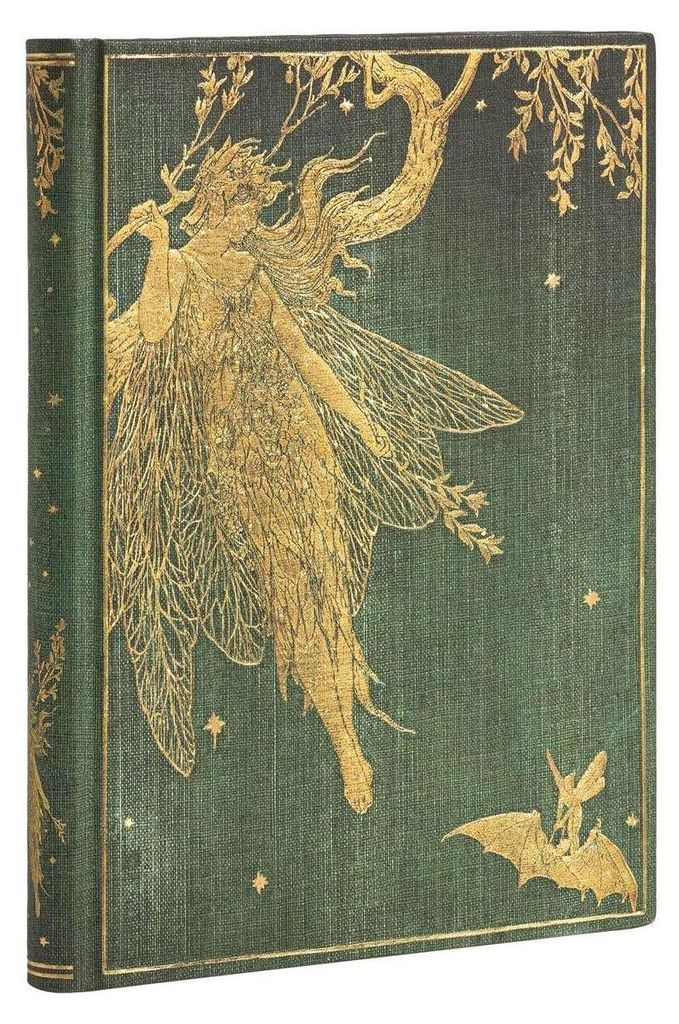 Paperblanks OLIVE FAIRY, Abbildung, Grün, 144 Blätter, 120 g/m², Hardcover, Erwachsener