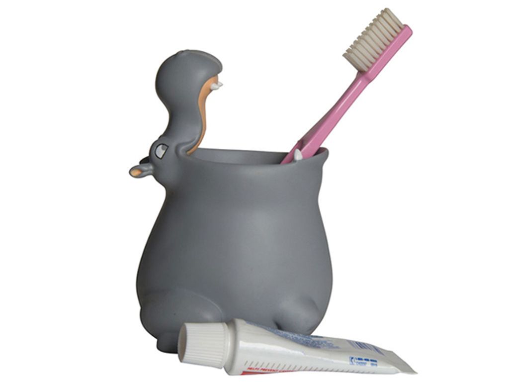 Hippopotame Gobelet pour brosse à dents Image du produit 