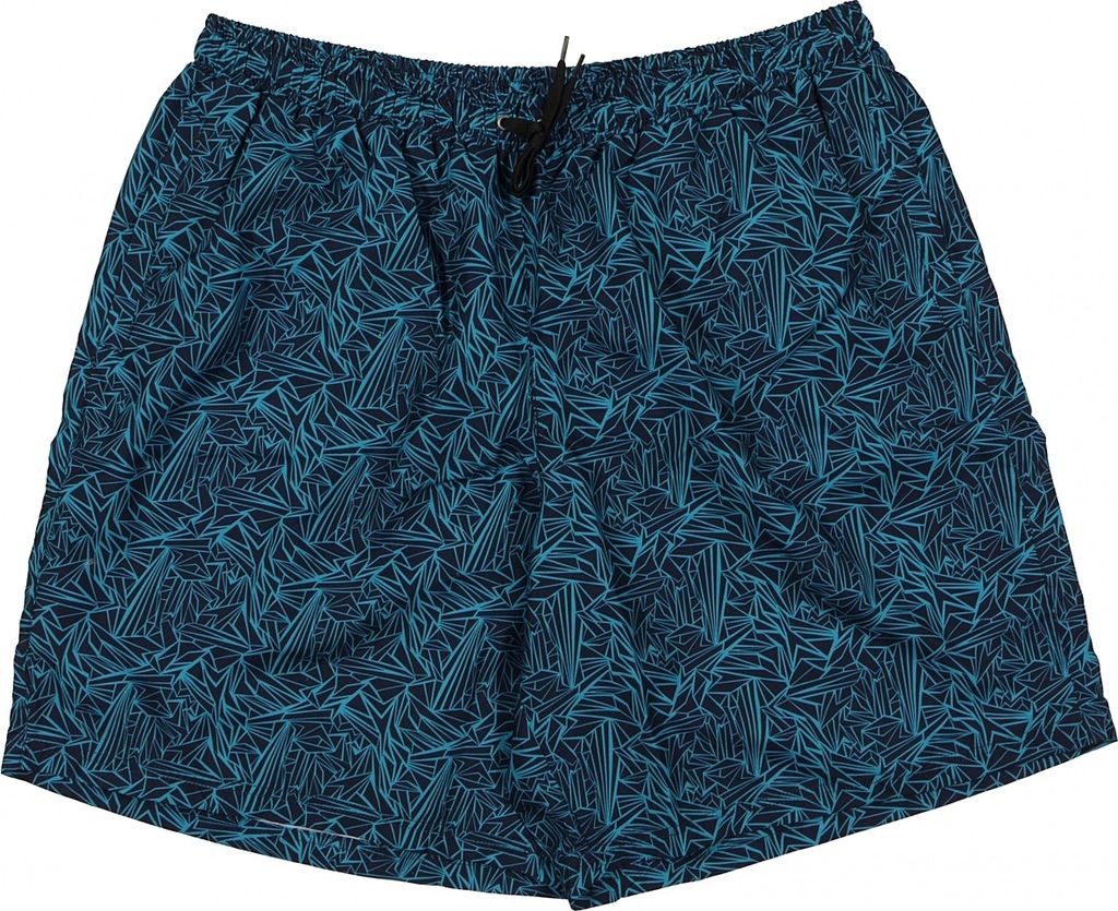 Übergrößen Bade-Shorts ABRAXAS Türkis gemustert 10XL