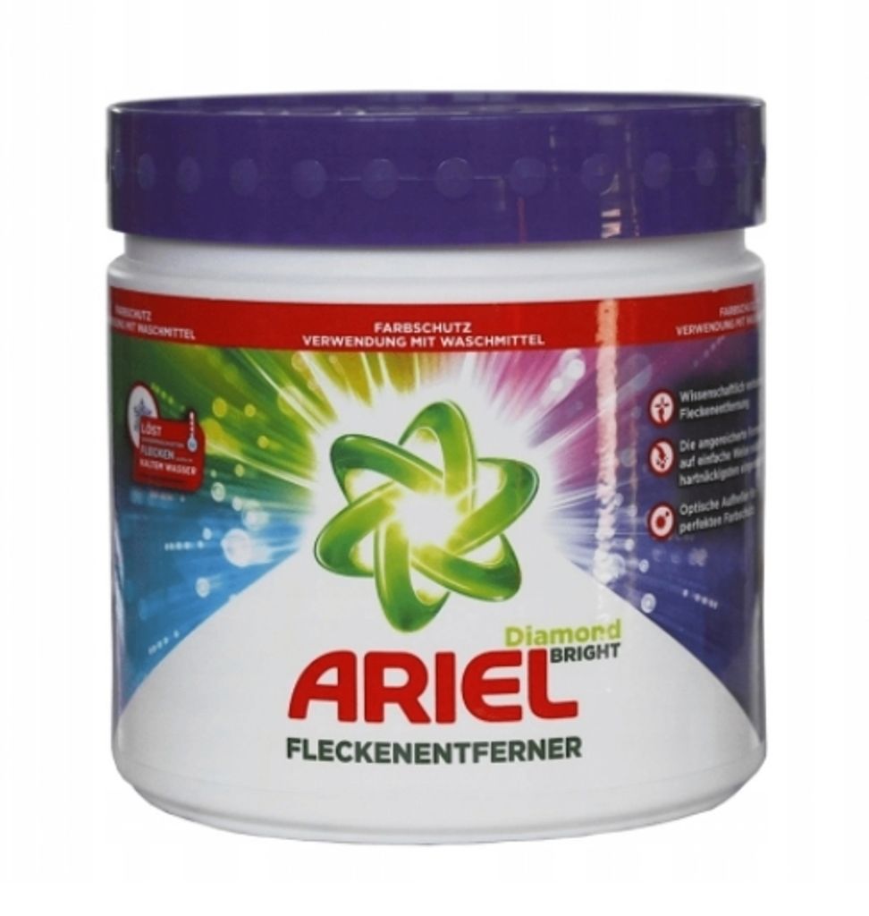 Ariel Farbwaschmittel, 500g - Effektiver Fleckenentferner Produktbild 