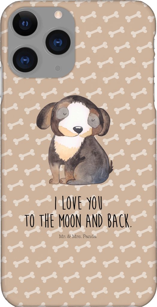 Mr. & Mrs. Panda Iphone 11 Pro Handyhülle Hund Entspannen - Hundeglück - Geschenk, Entspannt, Handy Case, Hundeliebe, Sprüche, Premium Kunststof...