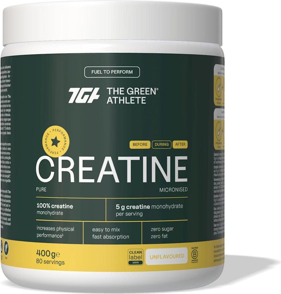 GLUTENFREIES KREATIN 400 g – THE GREEN ATHLETE