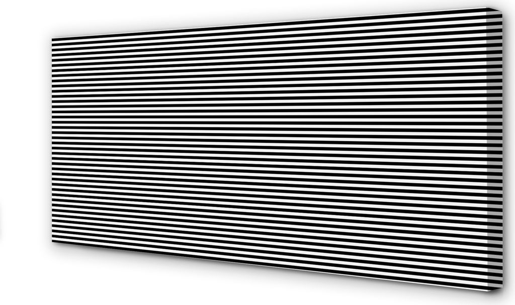 Leinwandbild 120x60 Wandkunst Zebrastreifen