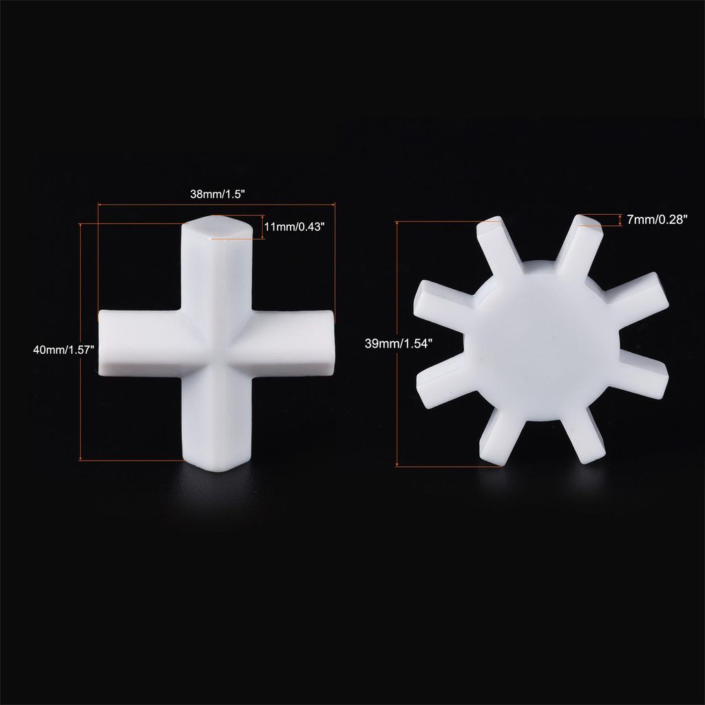 2in1 Set Magnetisch Rš¹hrer Mischer Rš¹hrstab Stab Kreuz/Zahnrad Form Wei?