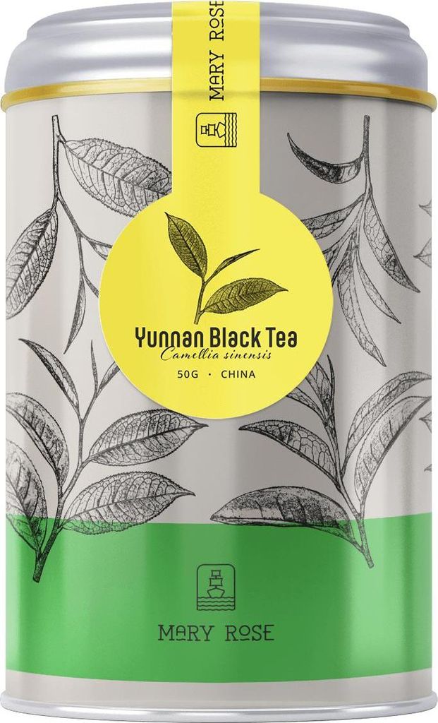 Mary Rose - Yunnan Schwarzer Tee in Dose - 50 g