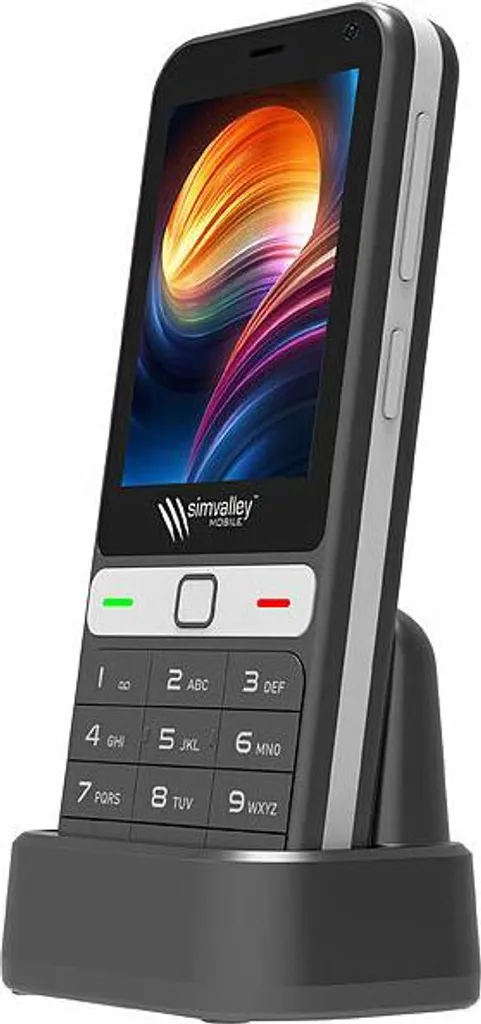 Téléphone mobile 4G facile à utiliser pour seniors XL-980 écran tactile