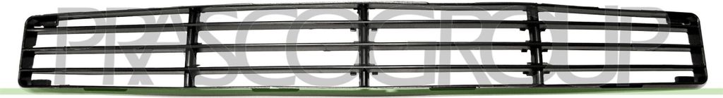 PRASCO Lüftungsgitter Grill Stoßfänger für FORD FOCUS (DAW, DBW) mit Loch/Löchern für Nebellampen