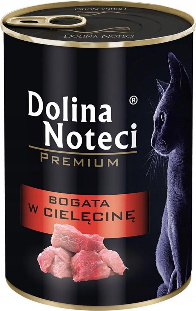 Dolina Noteci Premium Cielęcina - Mokra Karma dla Kota - 400g