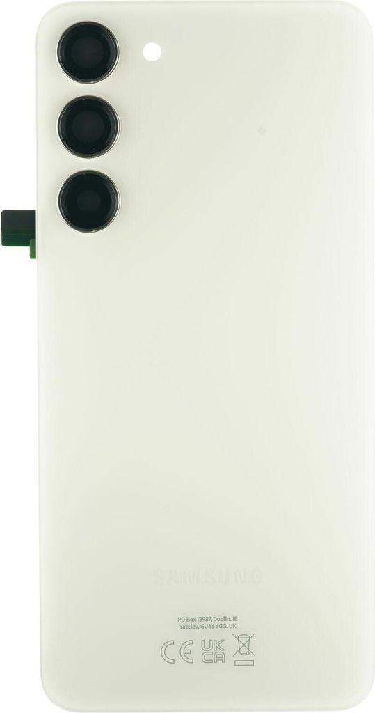 Gehäuse Rückseite für Samsung Galaxy S23+ (SM-S916B), Weiß