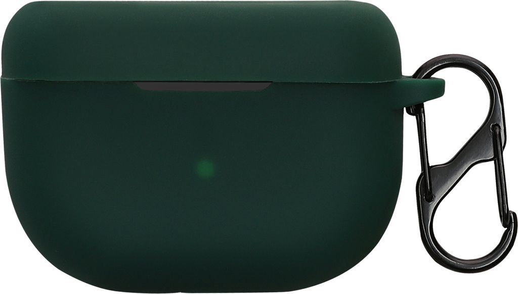 kwmobile Hülle kompatibel mit Jabra Elite 10 / E10 Kopfhörer - Silikon Schutzhülle Etui Case Cover Schoner in Dunkelgrün