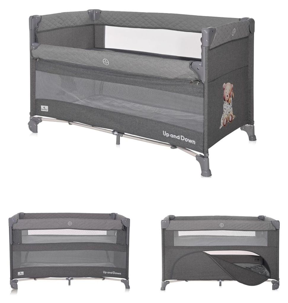 Lorelli Baby Reisebett Up´n Down, Öffnung, 2 Ebenen, Produktbild 
