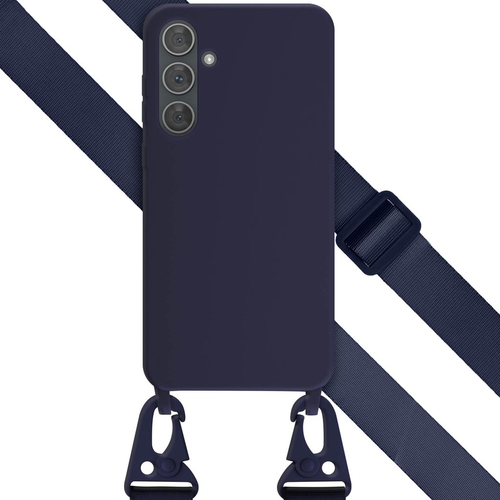 Selencia SilikonHülle mit abnehmbarem Band Samsung Galaxy Produktbild 