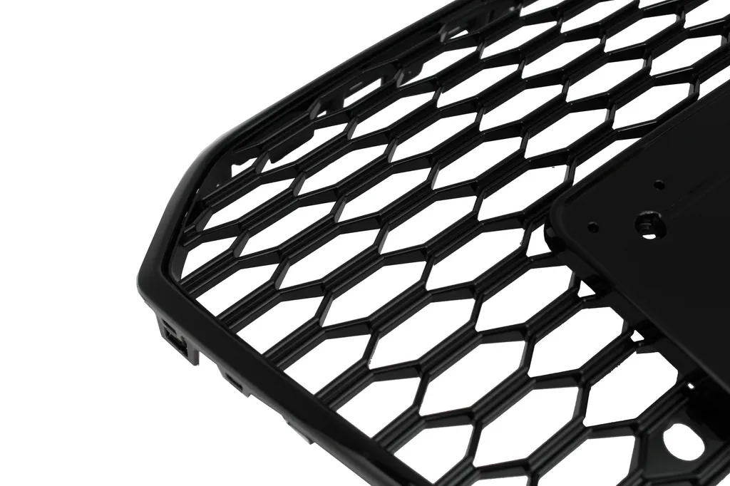 Grille de calandre noire RS6 Look pour Audi A6 C7 4G Facelift 15-18