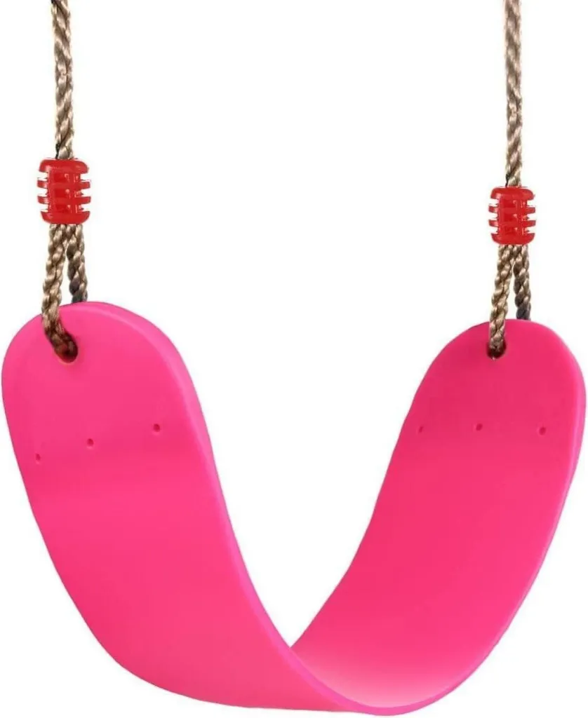 Altalena per bambini Rosa EVA a U fino a 150 kg Giardino Outdoor