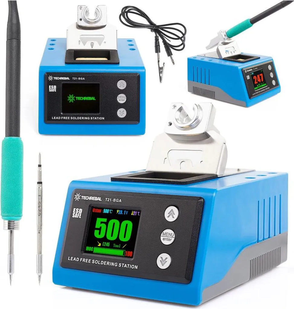 Station de soudure TECHREBAL T21-BGA pour micro électronique T210
