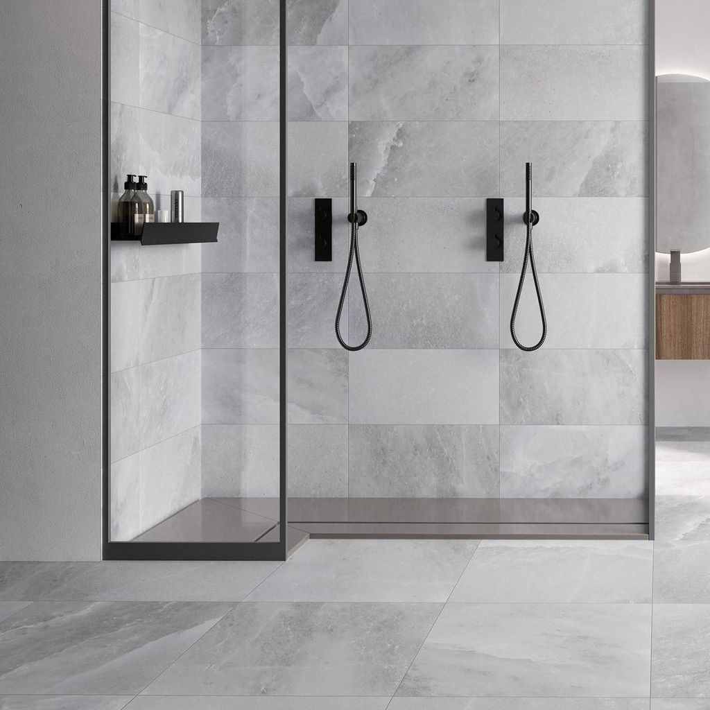 Fliesen Granitoptik Weiss 60x60 cm CASA39 Rondine Himalaya