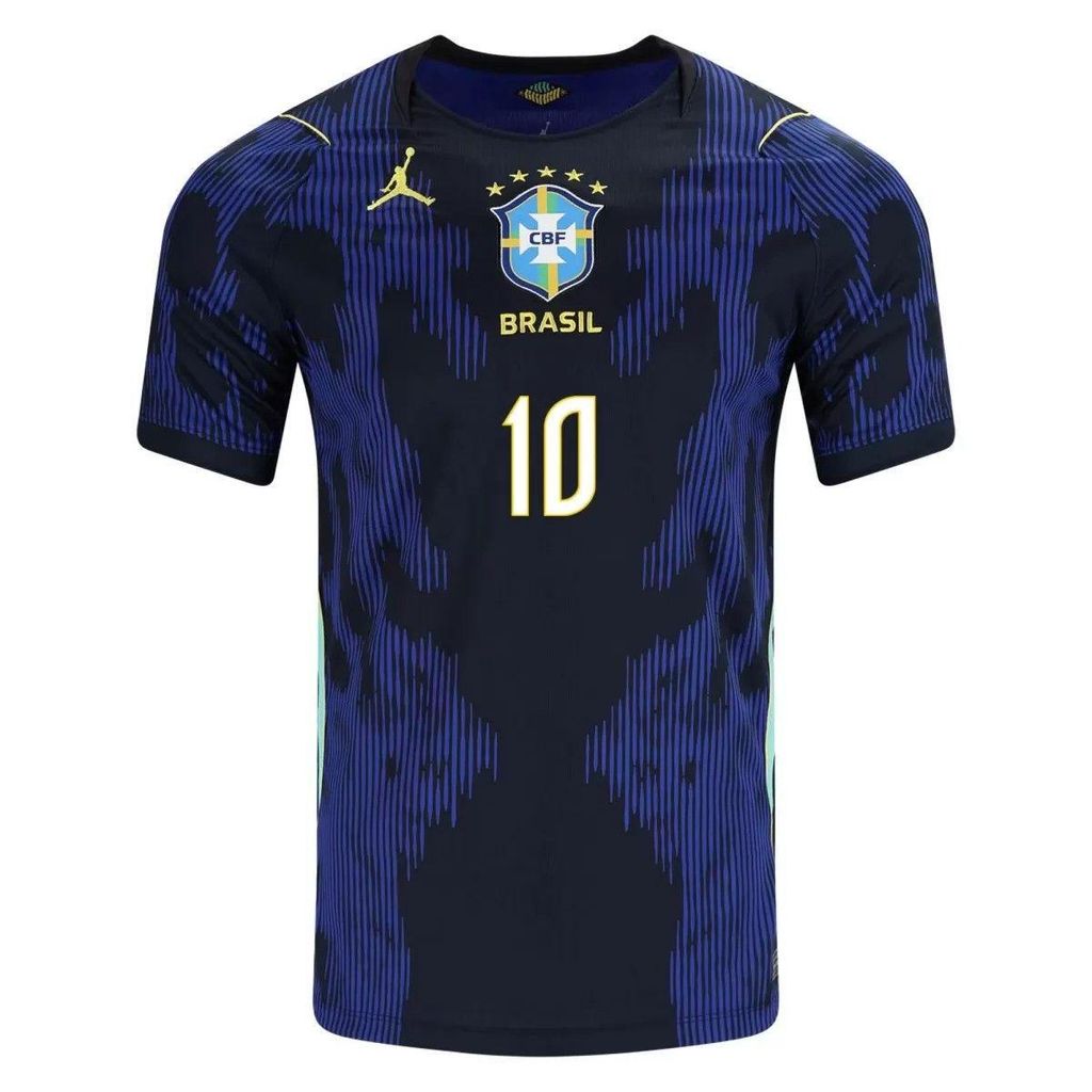 #10 Neymar Jr Brazil Away ground Player version 2026 World Produktbild 