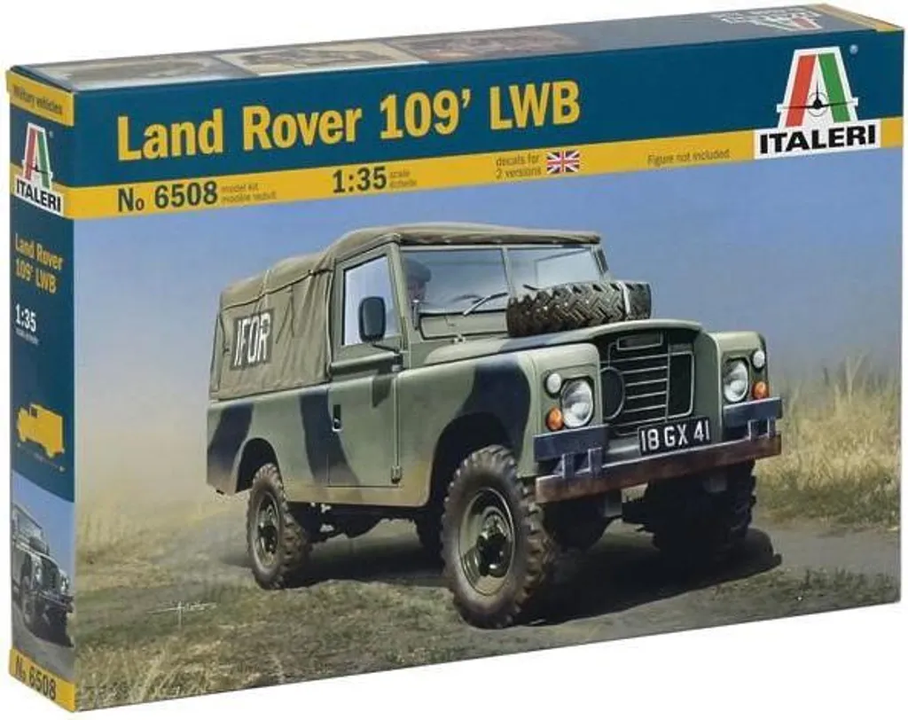 Maquette à Monter Land Rover 109 LWB Italeri 1/35 Véhicule de Raid