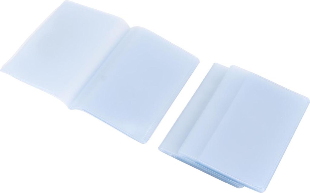 Brieftascheneinsatz, Weiches Transparentes PVC, Kreditkartenhalter fr Familien, Reisen, Unternehmen, 10/20/30 Seiten