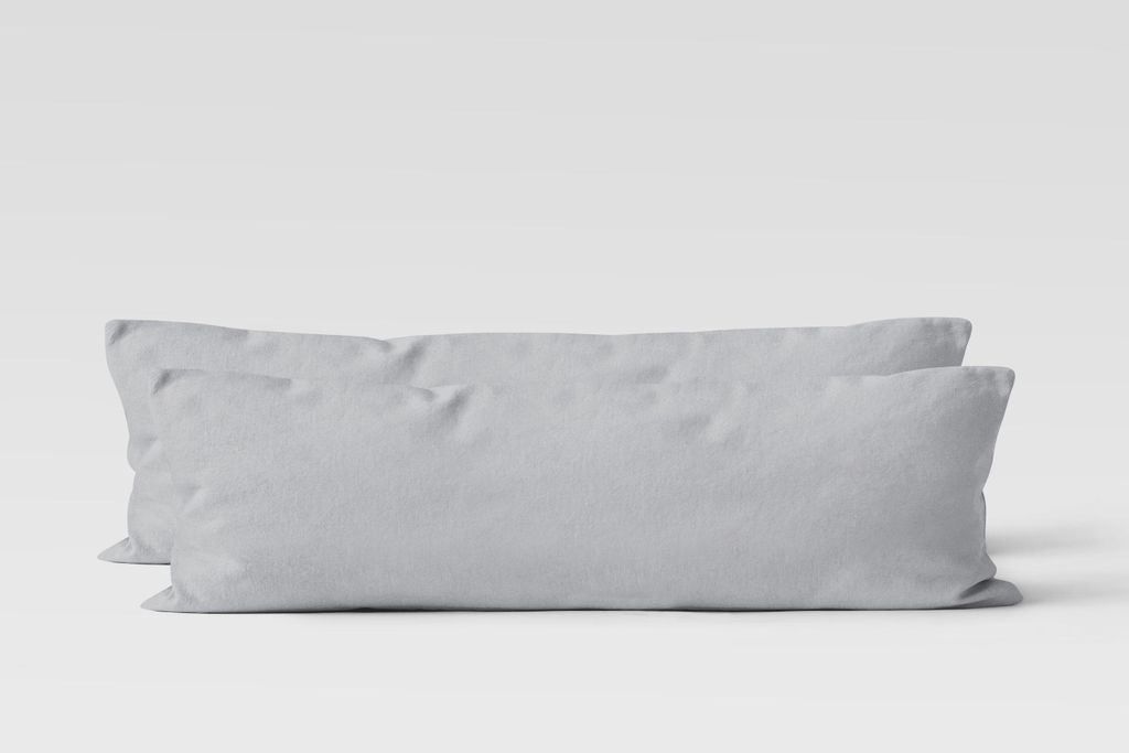 2er Set Renforcé UNI Kissenhüllen 40x145 cm Produktbild 